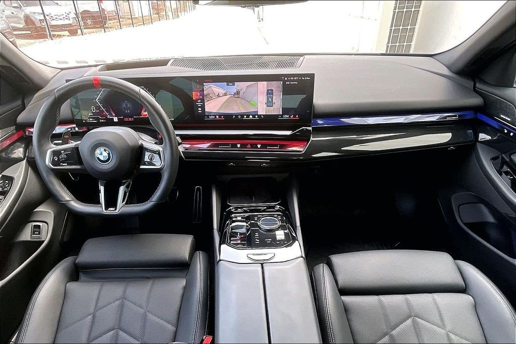 Used 2026 Blue BMW 550e xDrive image 12