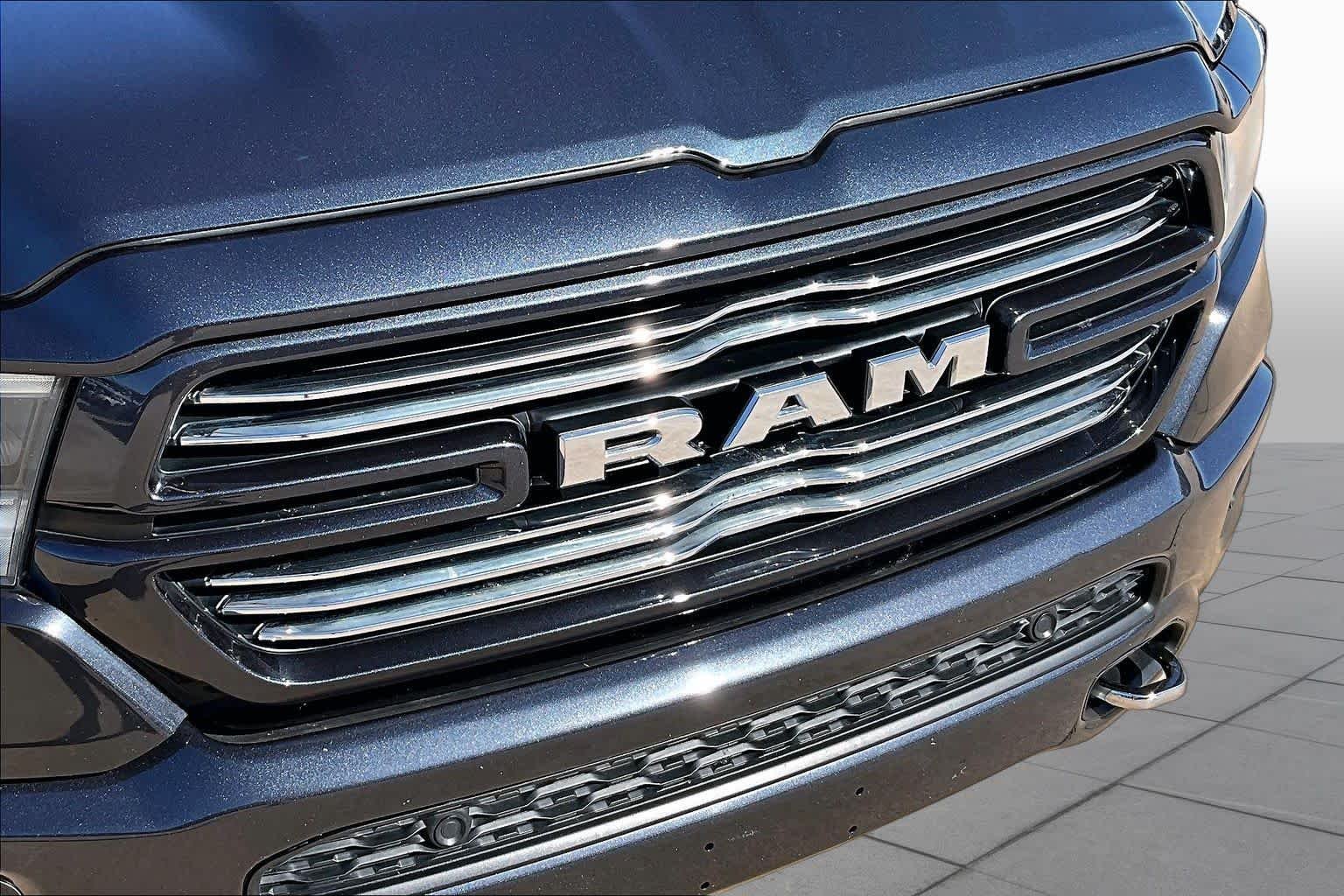 Used 2021 Maximum Steel Metallic Clearcoat Ram Laramie image 29