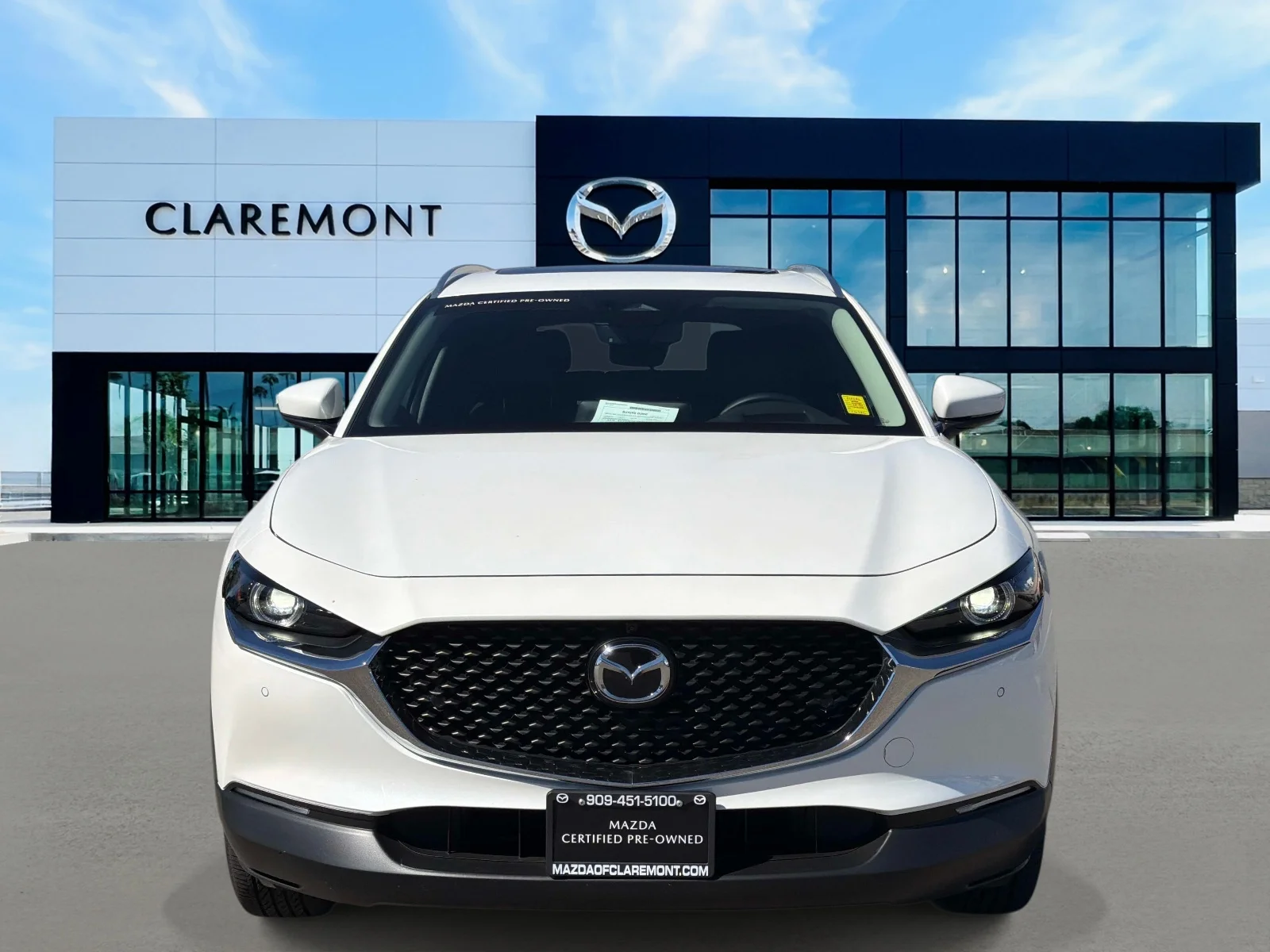 Certified Used 2026 SNOWFLAKE WHITE P Mazda 2.5 S Premium AWD image 2
