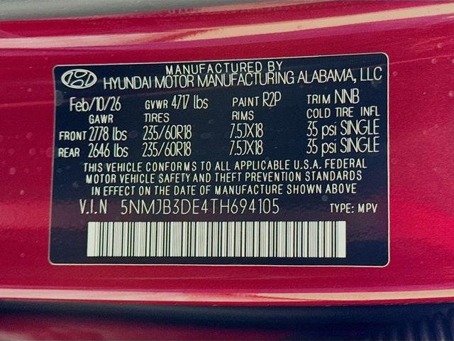 New 2026 Red Hyundai SEL FWD image 45