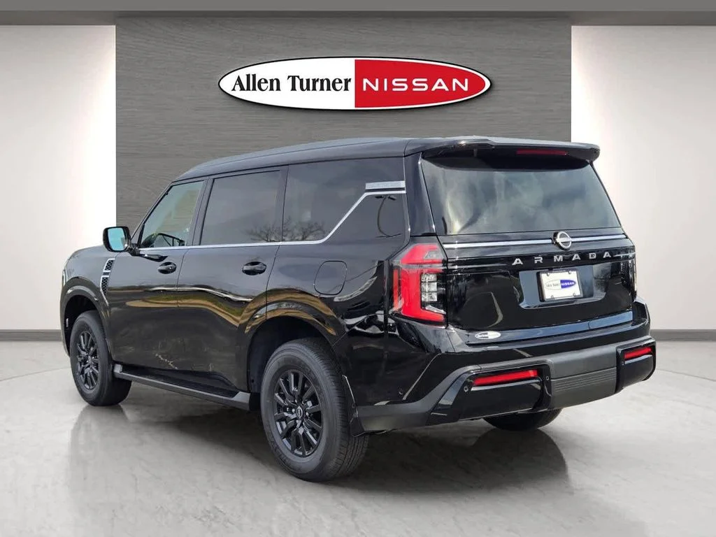 New 2026 Super Black Nissan SV image 8
