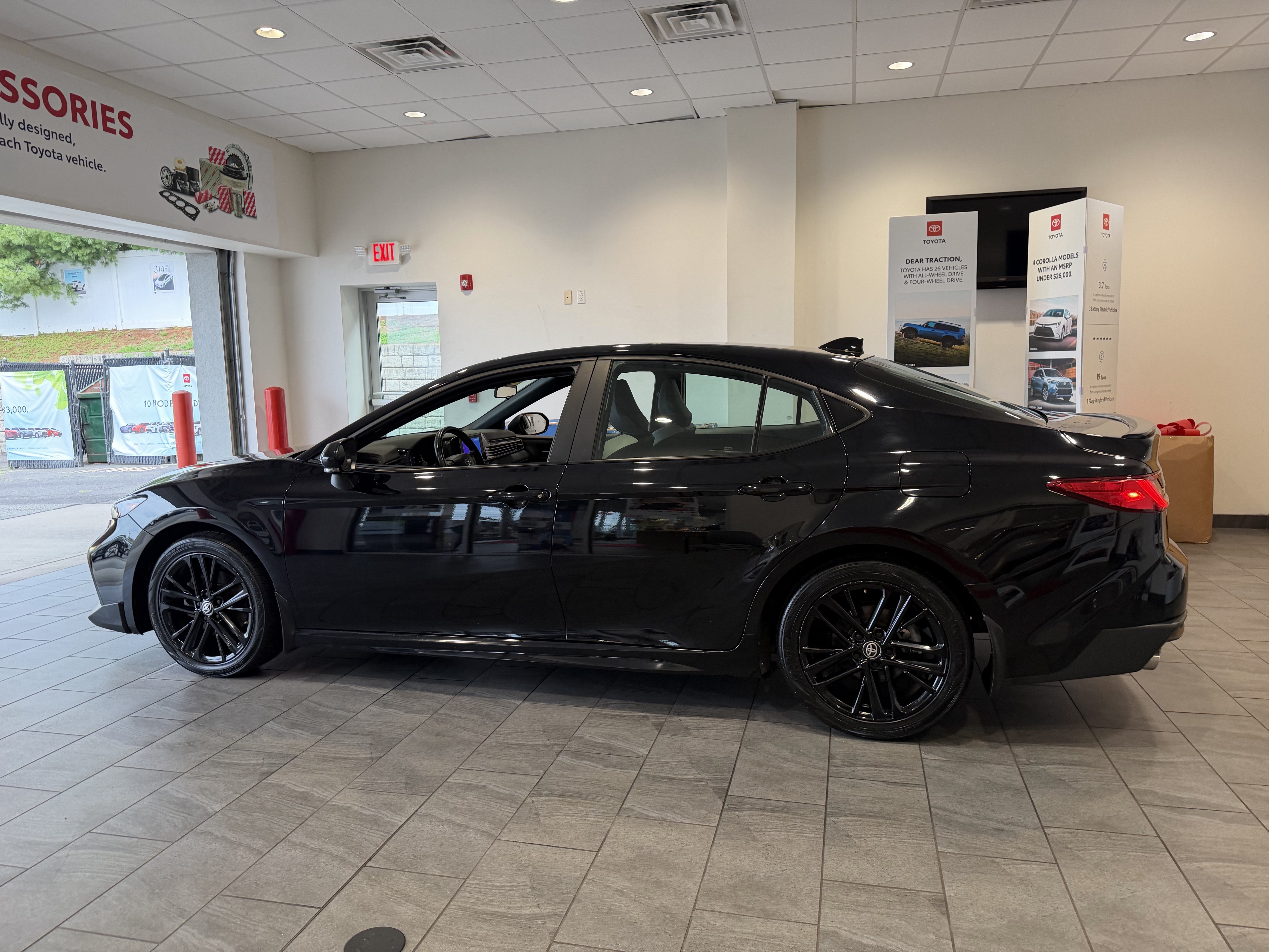 Used 2025 Black Toyota SE image 51
