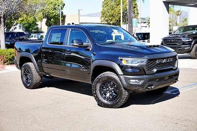 New 2026 Diamond Black Crystal Pearl-Coat Exterior Paint RAM RHO image 3