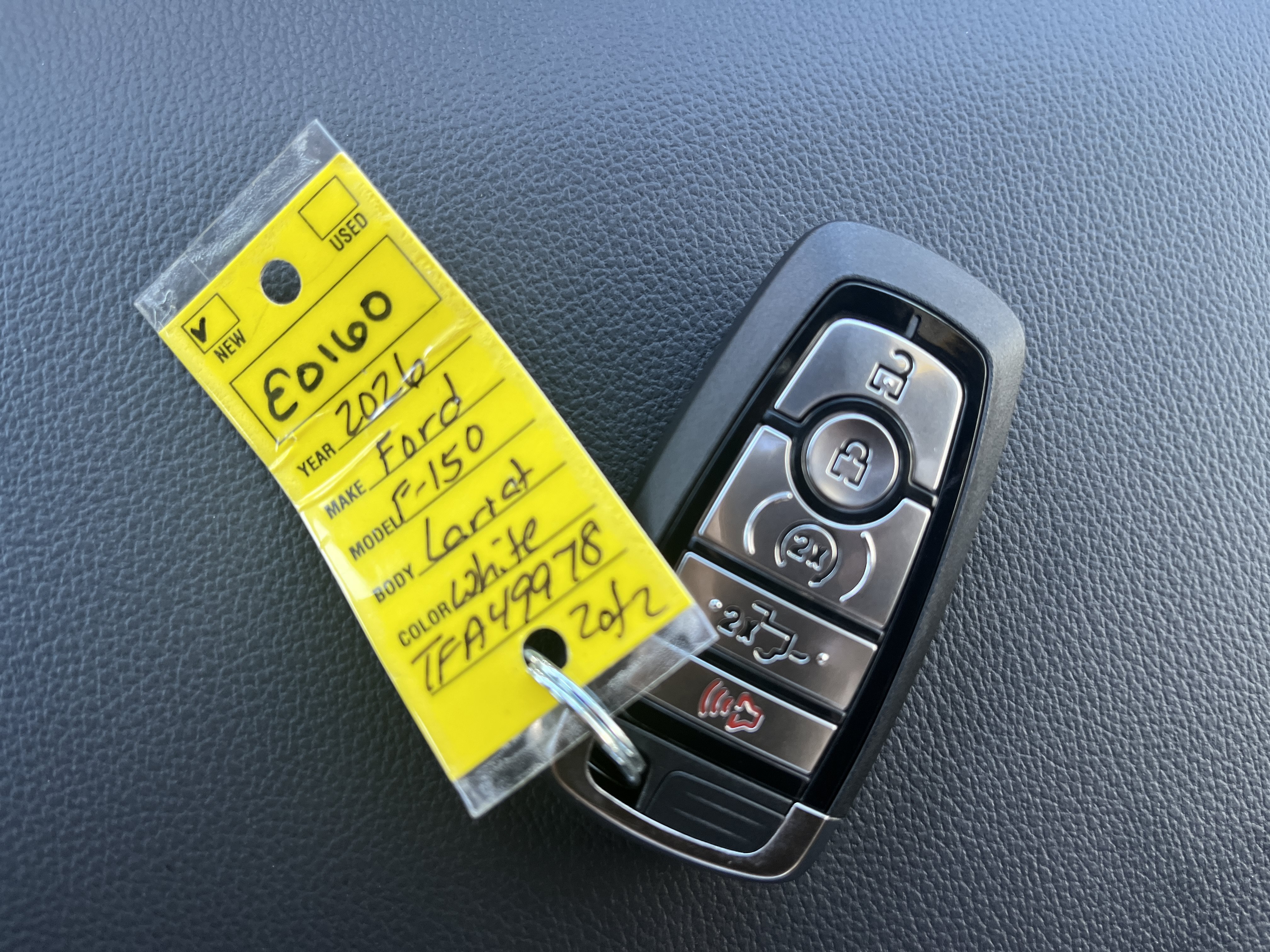 New 2026 Star White Metallic Tri-Coat Ford Lariat® image 32