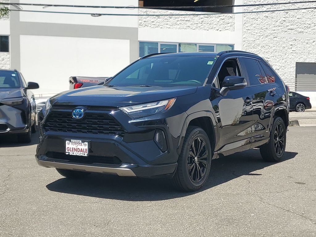 Certified Used 2023 Black Toyota SE image 2