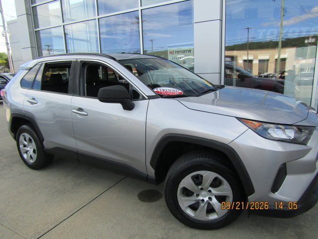Used 2021 Silver Sky Metallic Toyota LE image 1