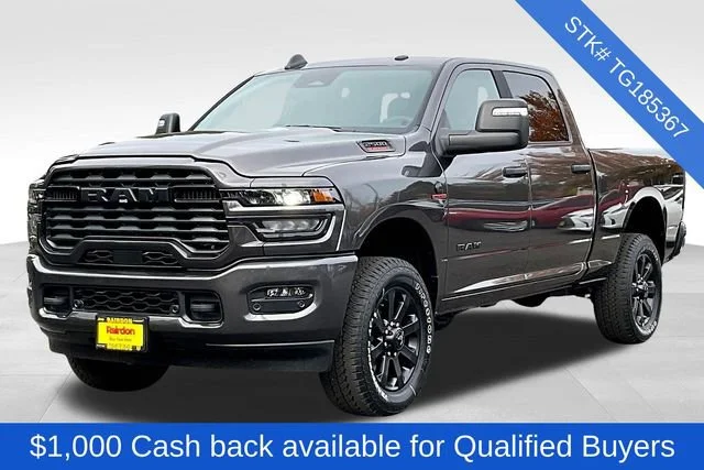 New 2026 Granite Crystal Metallic Clear-Coat Exterior Paint RAM Big Horn image 2