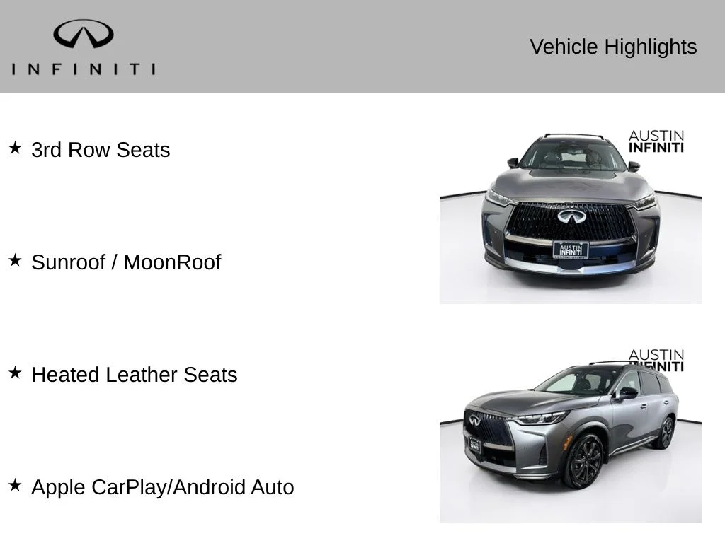 Certified Used 2026 Gray INFINITI Autograph image 3