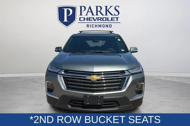 Used 2023 Silver Sage Metallic Chevrolet LT Cloth image 2