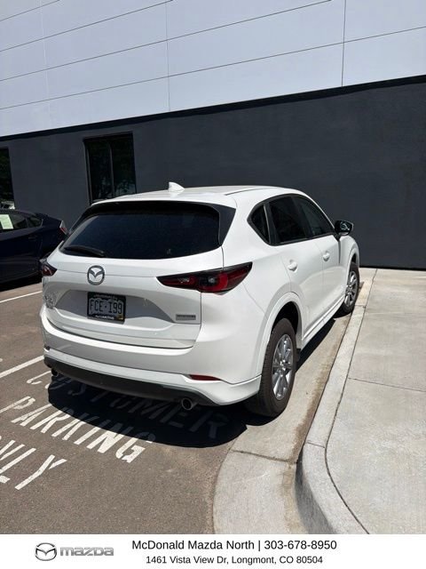 Certified Used 2025 White Mazda 2.5 S Preferred Package image 3