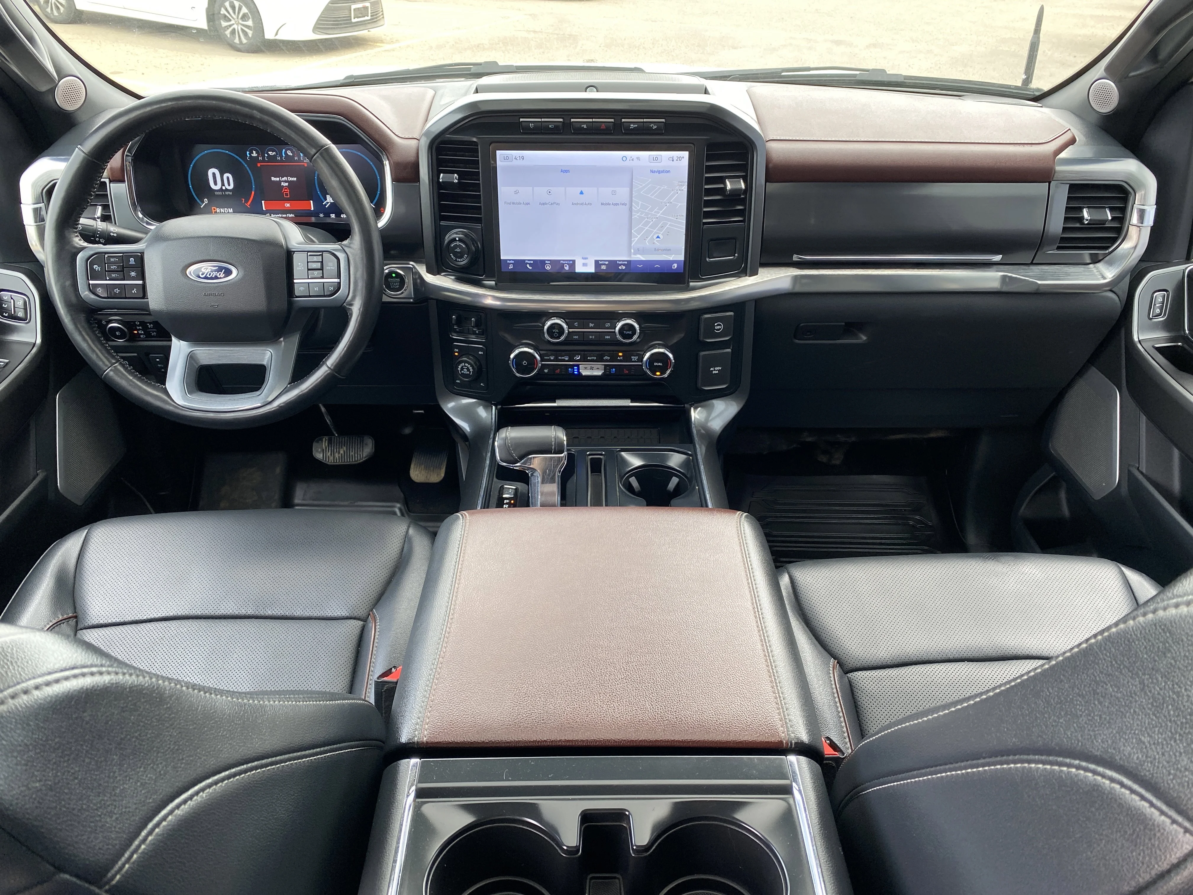 Used 2023 White Ford LARIAT * PANORAMIC SUNROOF * 360 CAMERA * image 10