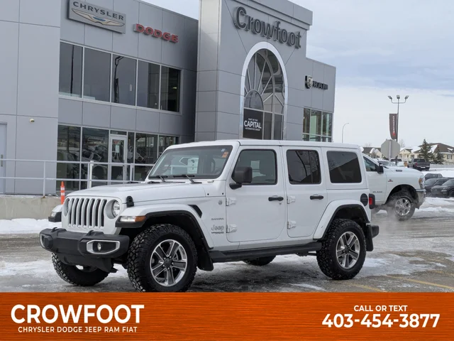 2022 Jeep Wrangler Unlimited Sahara - Cold Weather Grp - Leather - Alpine Audio - Remote Start & More