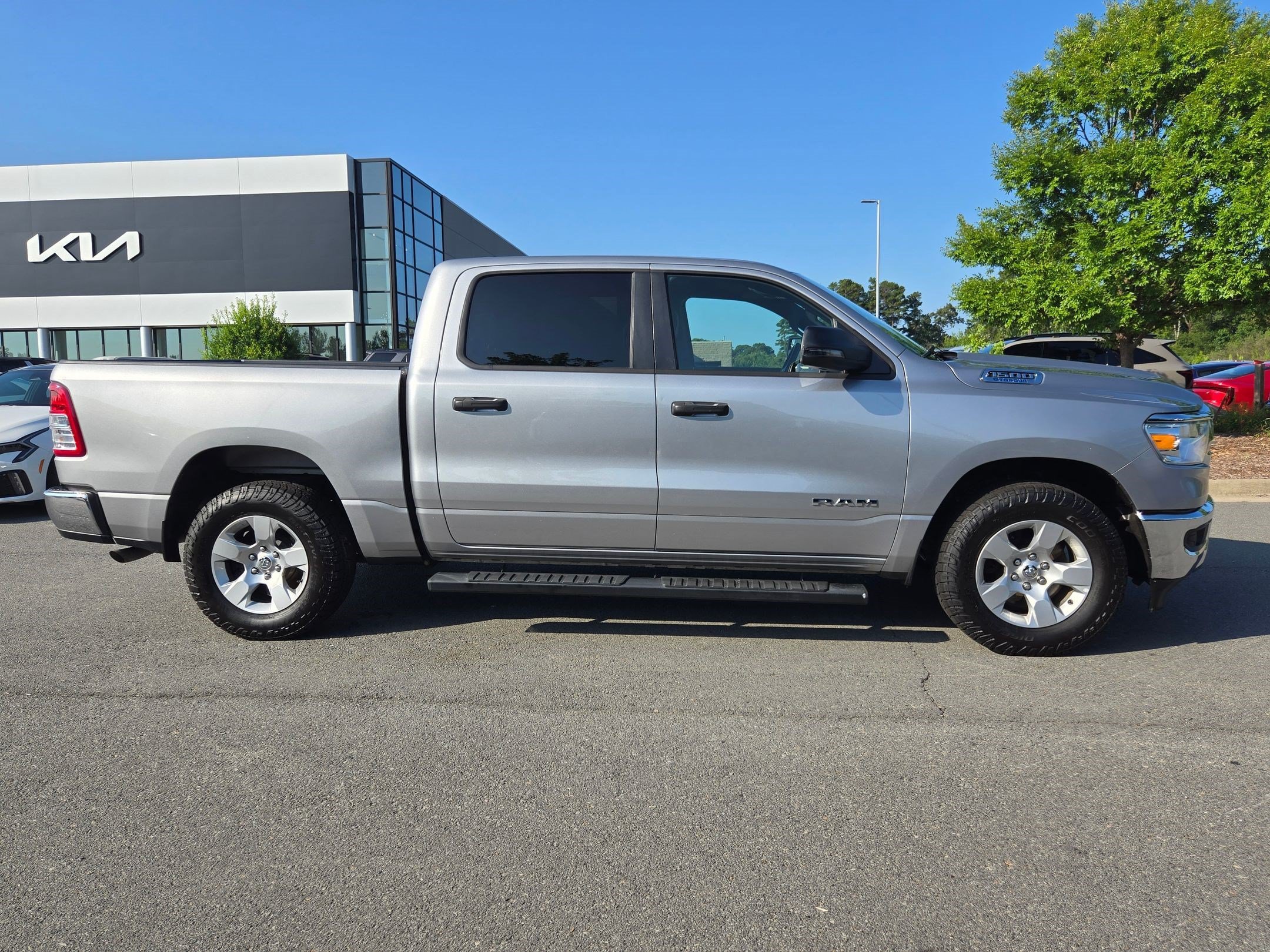 Used 2023 Billet Silver Metallic Clearcoat Ram Big Horn image 8