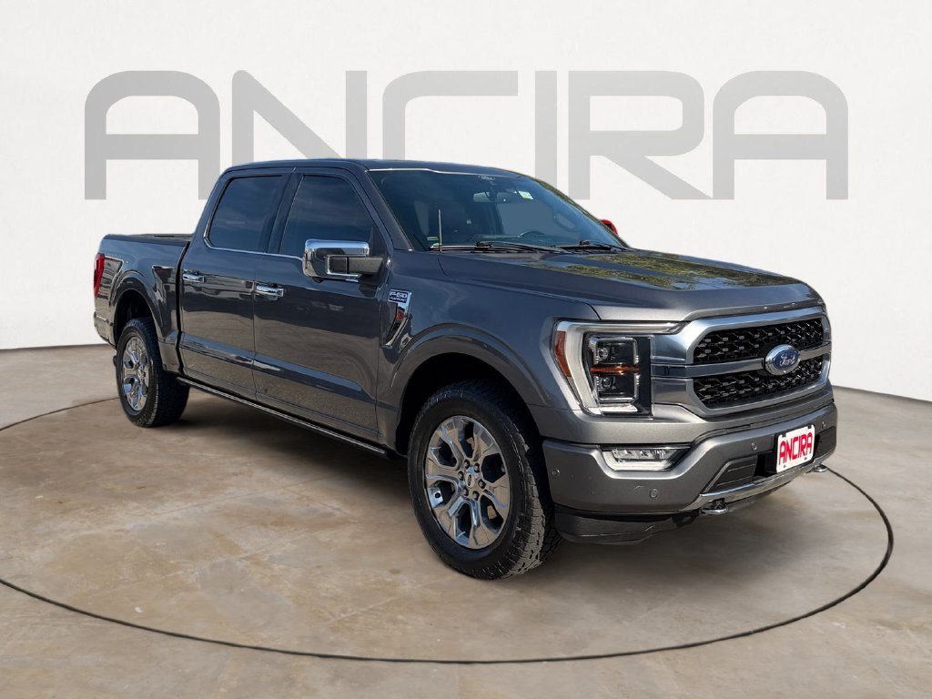 Used 2021 Gray Ford Platinum image 3