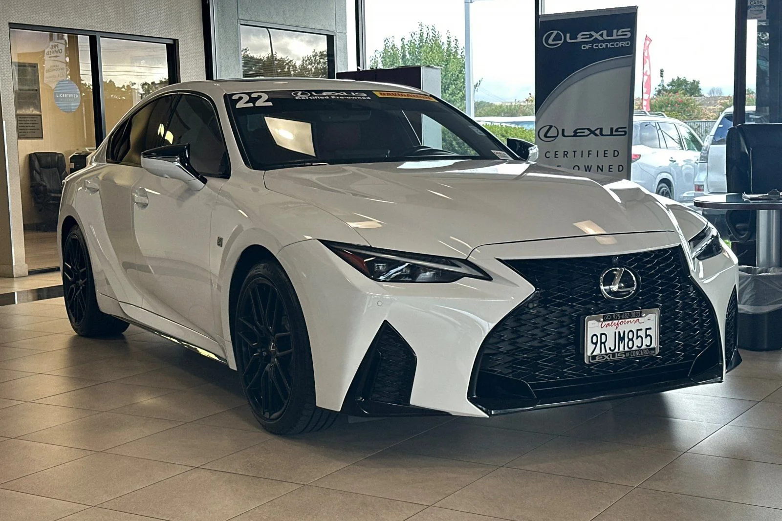 Certified Used 2023 ULTRA WHITE Lexus 500 F SPORT Performance Premium image 2