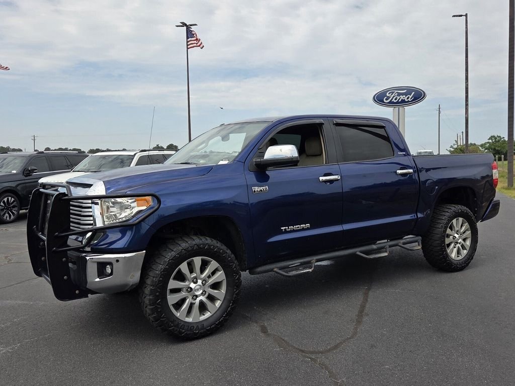 Used 2014 Blue Toyota Limited image 3