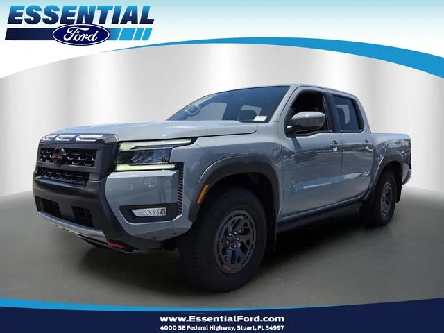 Used 2025 Boulder Gray Metallic Nissan PRO-4X image 1