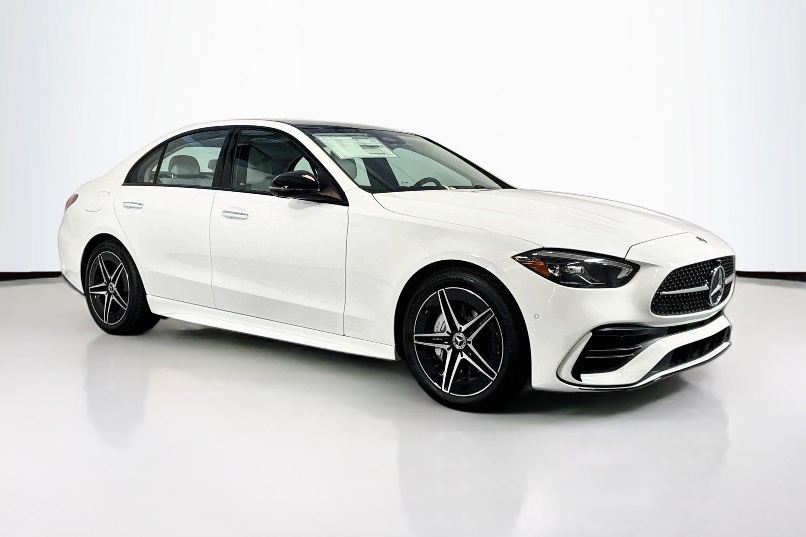 New 2026 Polar White Mercedes-Benz C 300 image 3