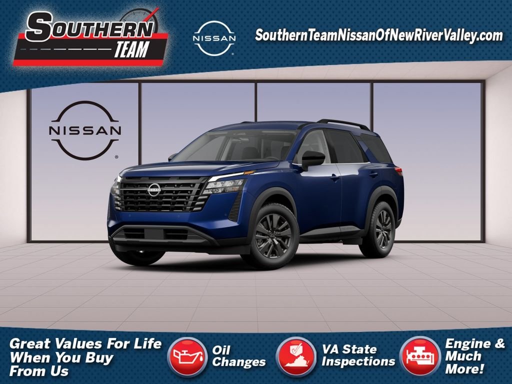 New 2026 Deep Ocean Blue Pearl Nissan SV image 1