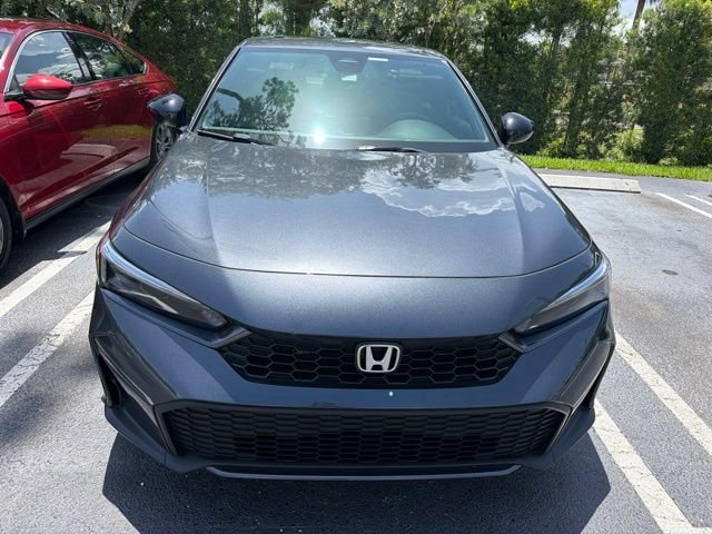 Certified Used 2025 Meteorite Gray Metallic Honda 4D HYBRID SPORT image 2