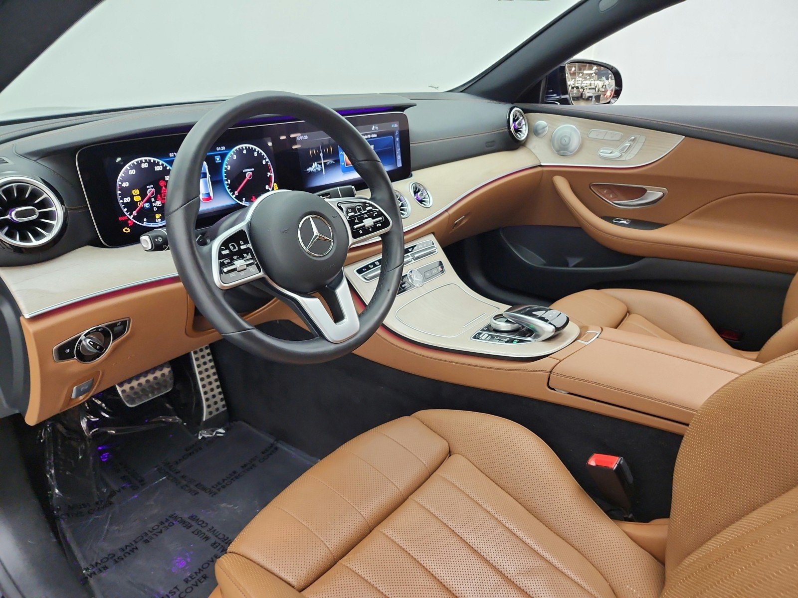 Used 2020 Lunar Blue Metallic Mercedes-Benz E 450 RWD Coupe image 12