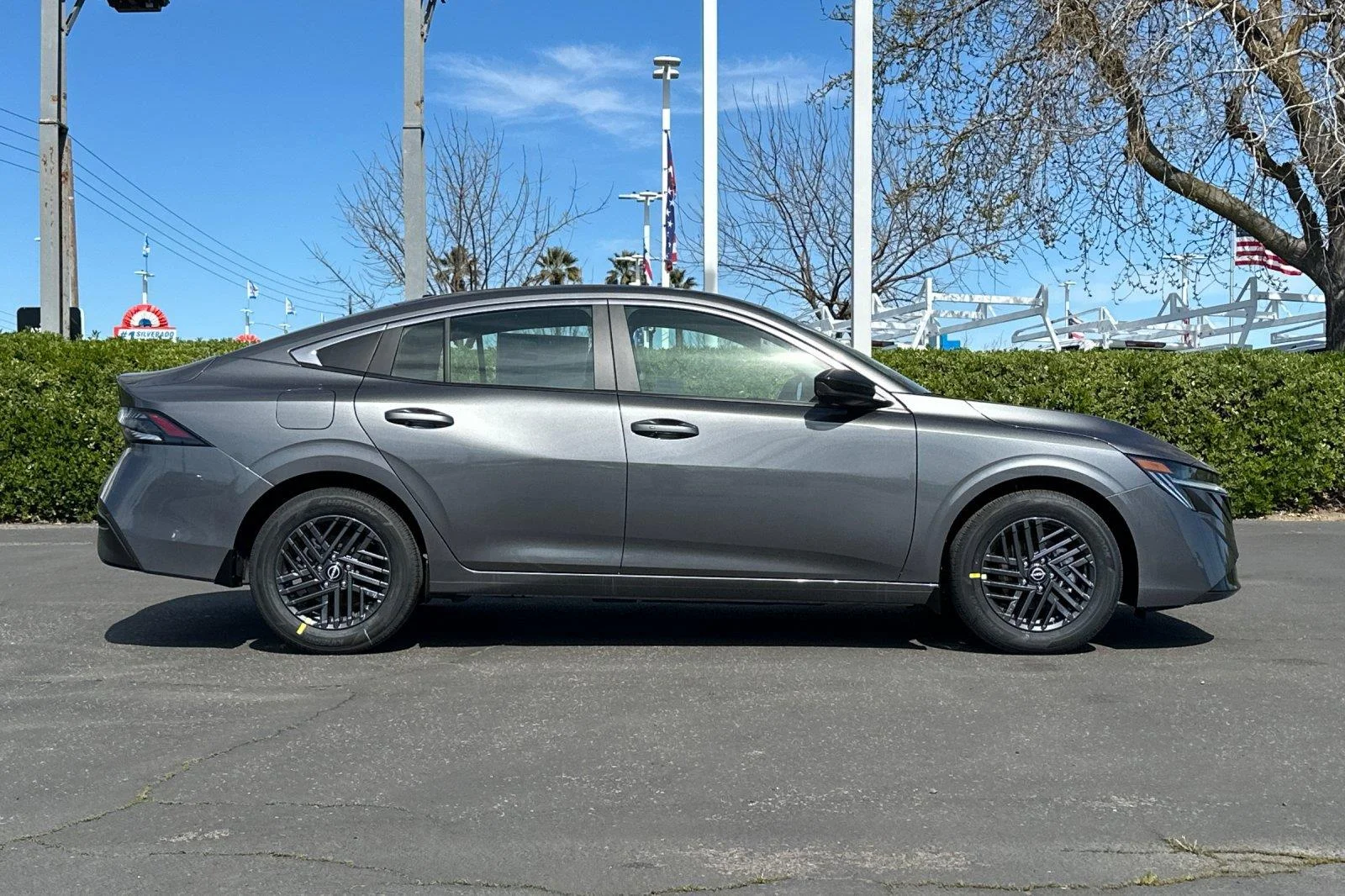 New 2026 Gun Metallic Nissan SV image 3
