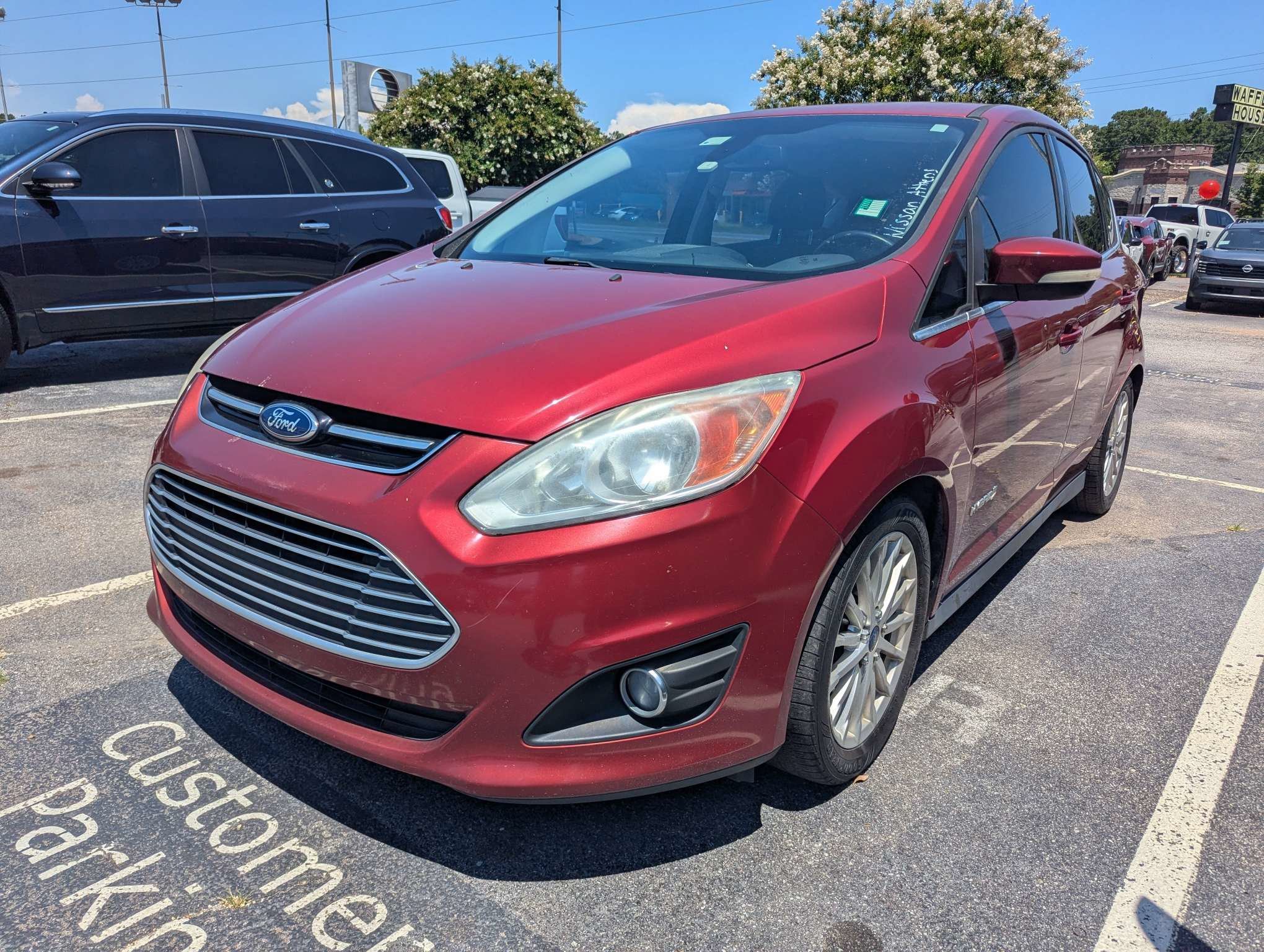 Used 2013 Red Ford SEL image 2