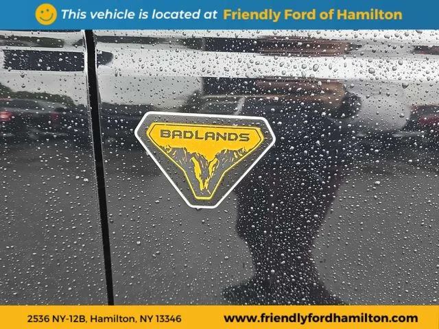 New 2025 Shadow Black Ford Badlands® image 61