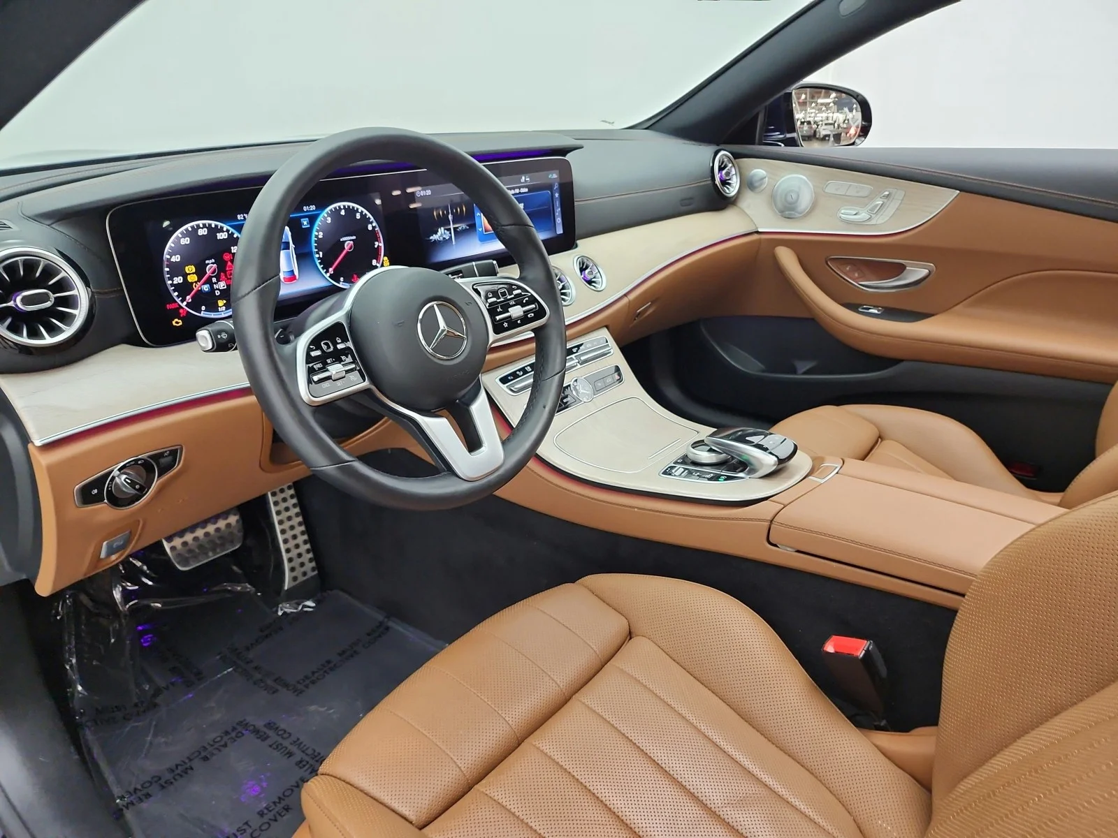 Used 2020 Lunar Blue Metallic Mercedes-Benz E 450 RWD Coupe image 12