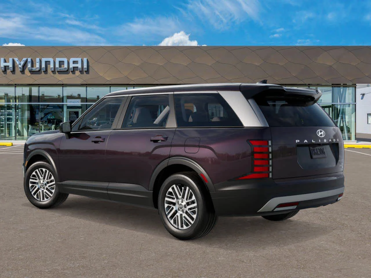 New 2026 Galaxy Maroon Pearl Hyundai SE image 5