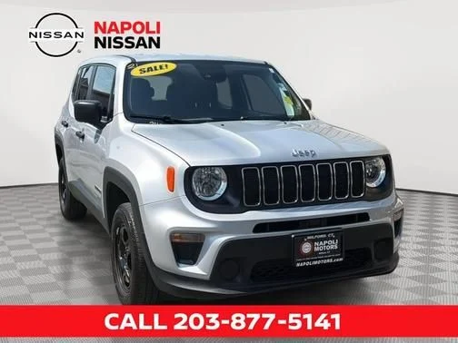 Used 2021 Silver Jeep Sport image 1