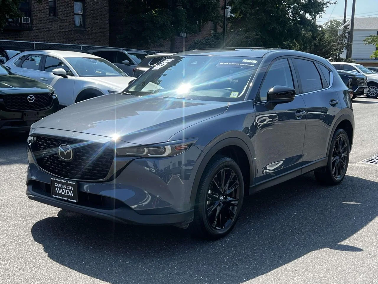Certified Used 2025 Polymetal Gray Metallic Mazda 2.5 S Carbon Edition image 3