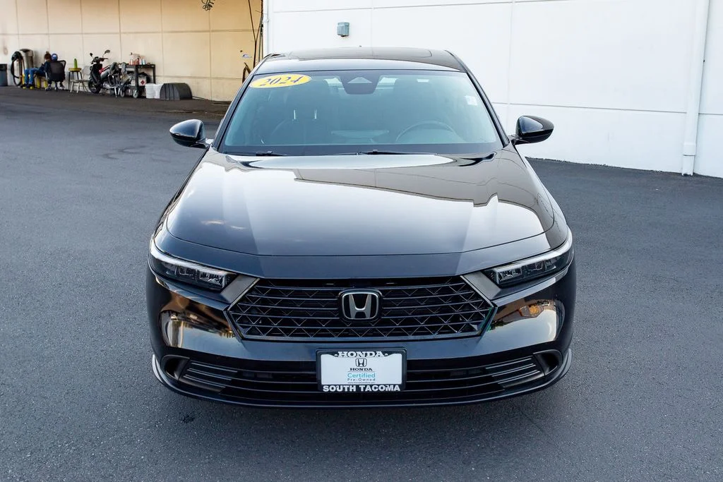 Certified Used 2024 Crystal Black Pearl Honda Sport image 4
