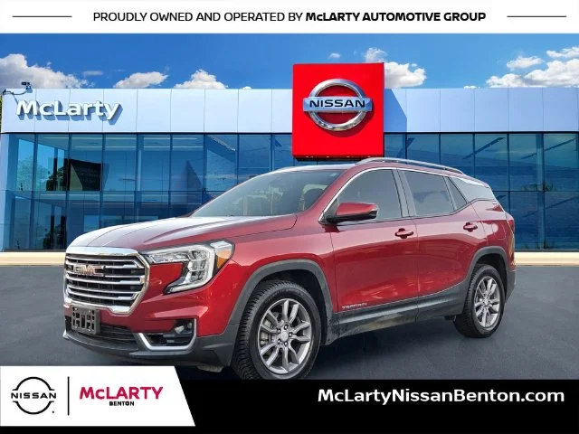 Used 2022 Red GMC SLT image 1
