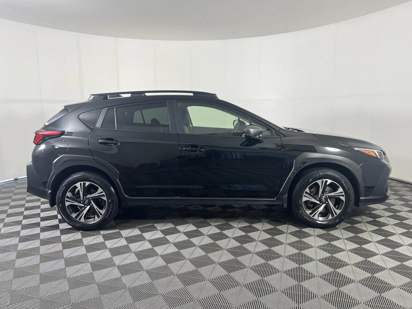 Used 2024 Crystal Black Silica Subaru Premium image 2