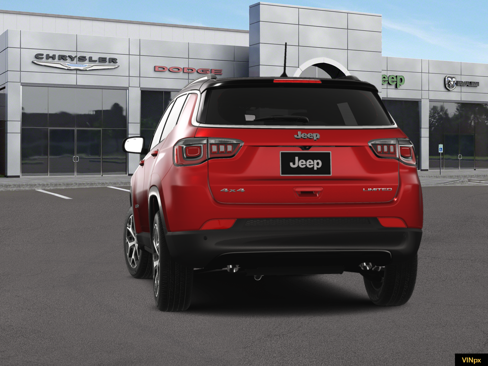 New 2026 Red Hot Pearlcoat Jeep Limited image 13