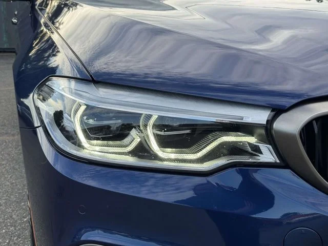 Used 2019 Blue BMW M550i xDrive image 13