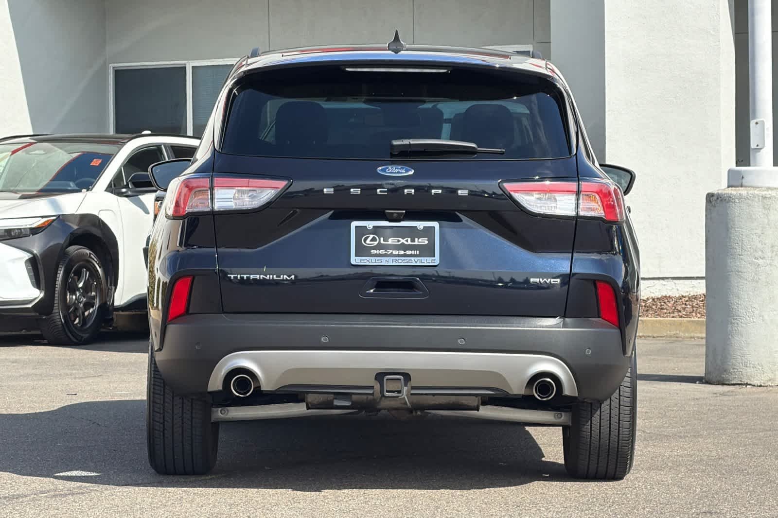 Used 2021 Antimatter Blue Metallic Ford Titanium image 8