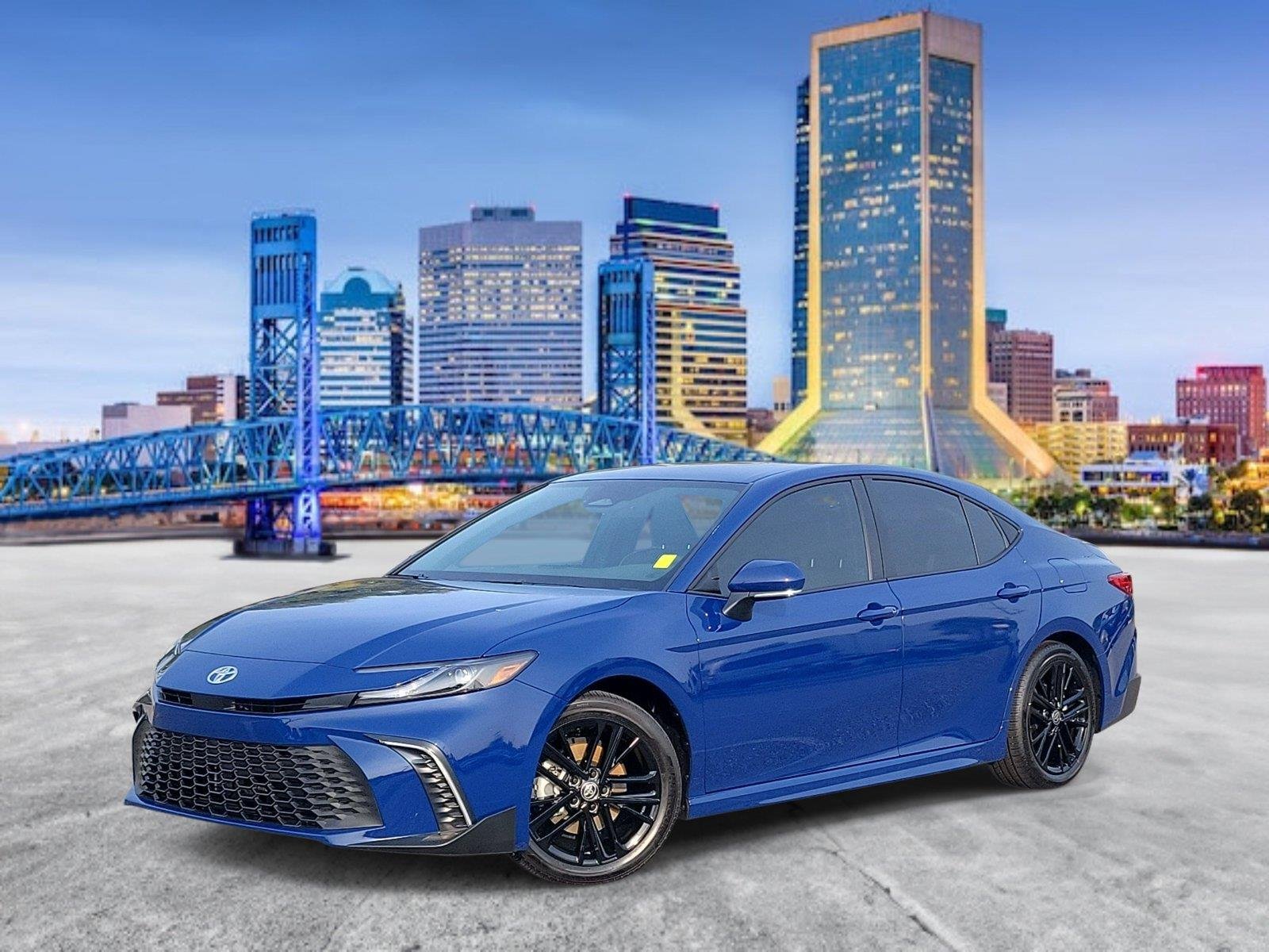 Used 2026 Reservoir Blue Toyota SE image 1