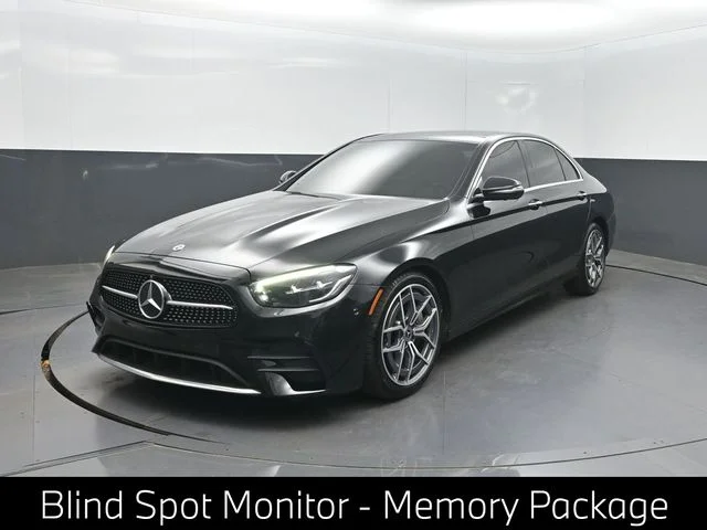 Used 2021 Black Mercedes-Benz E 350 image 1