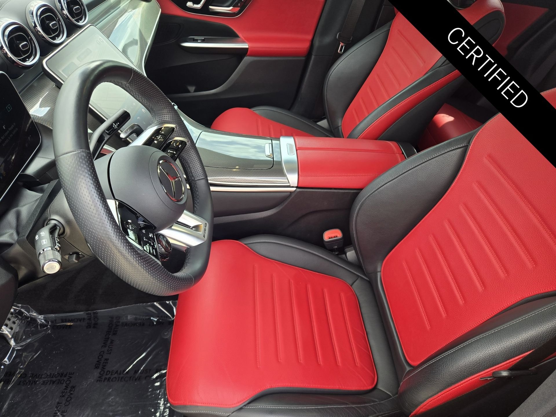 Certified Used 2024 Obsidian Black Metallic Mercedes-Benz GLC 43 AMG® image 3