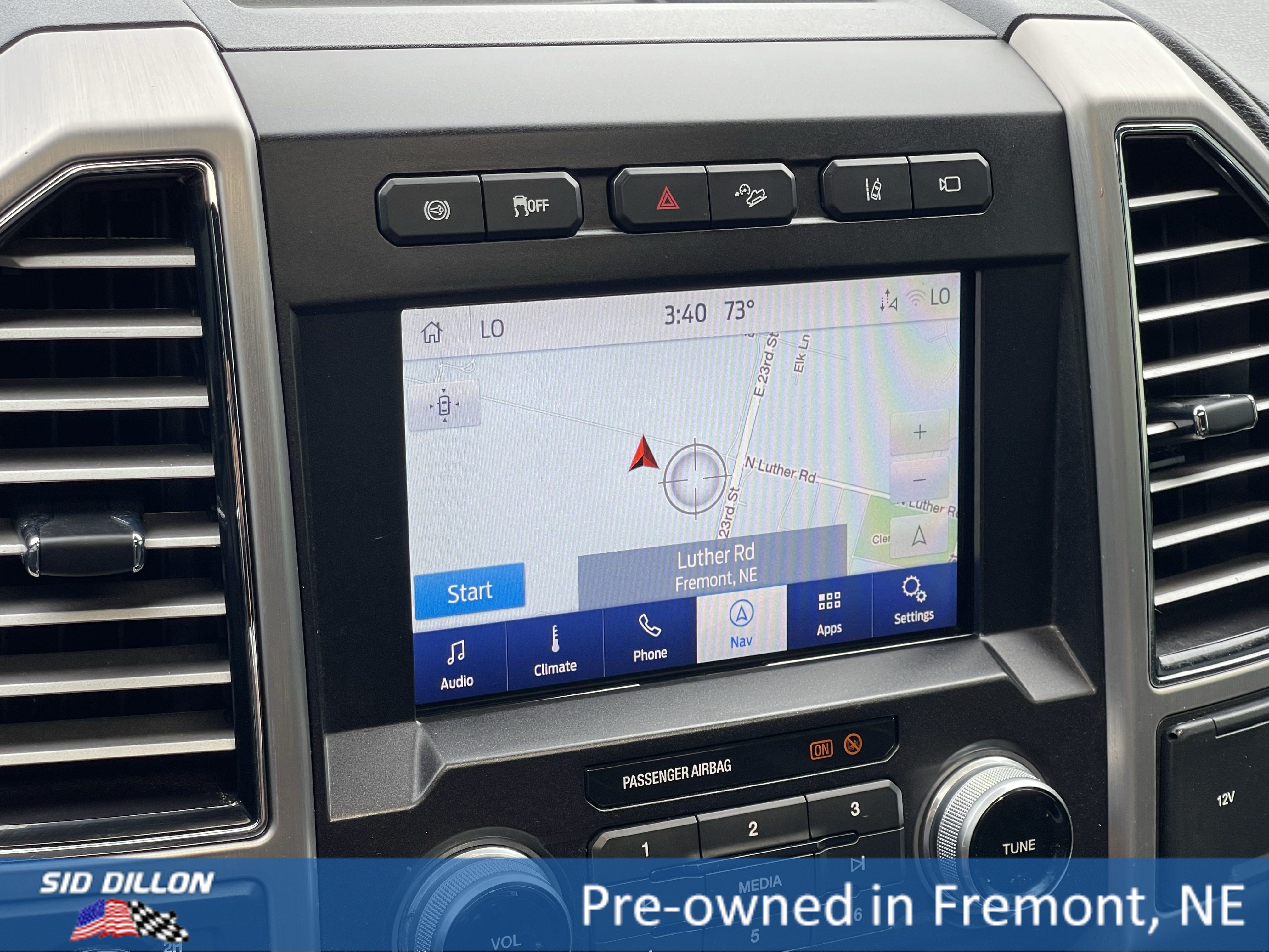 Used 2021 Star White Metallic Tri-Coat Ford Platinum image 3