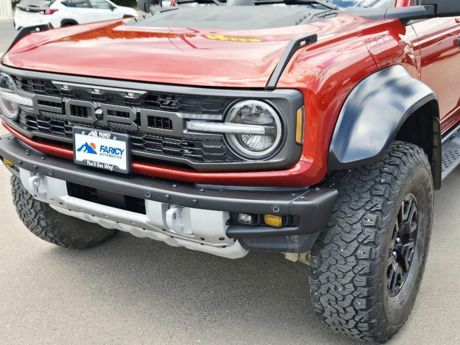 Used 2023 Hot Pepper Red Tinted Clearcoat Ford Raptor image 70