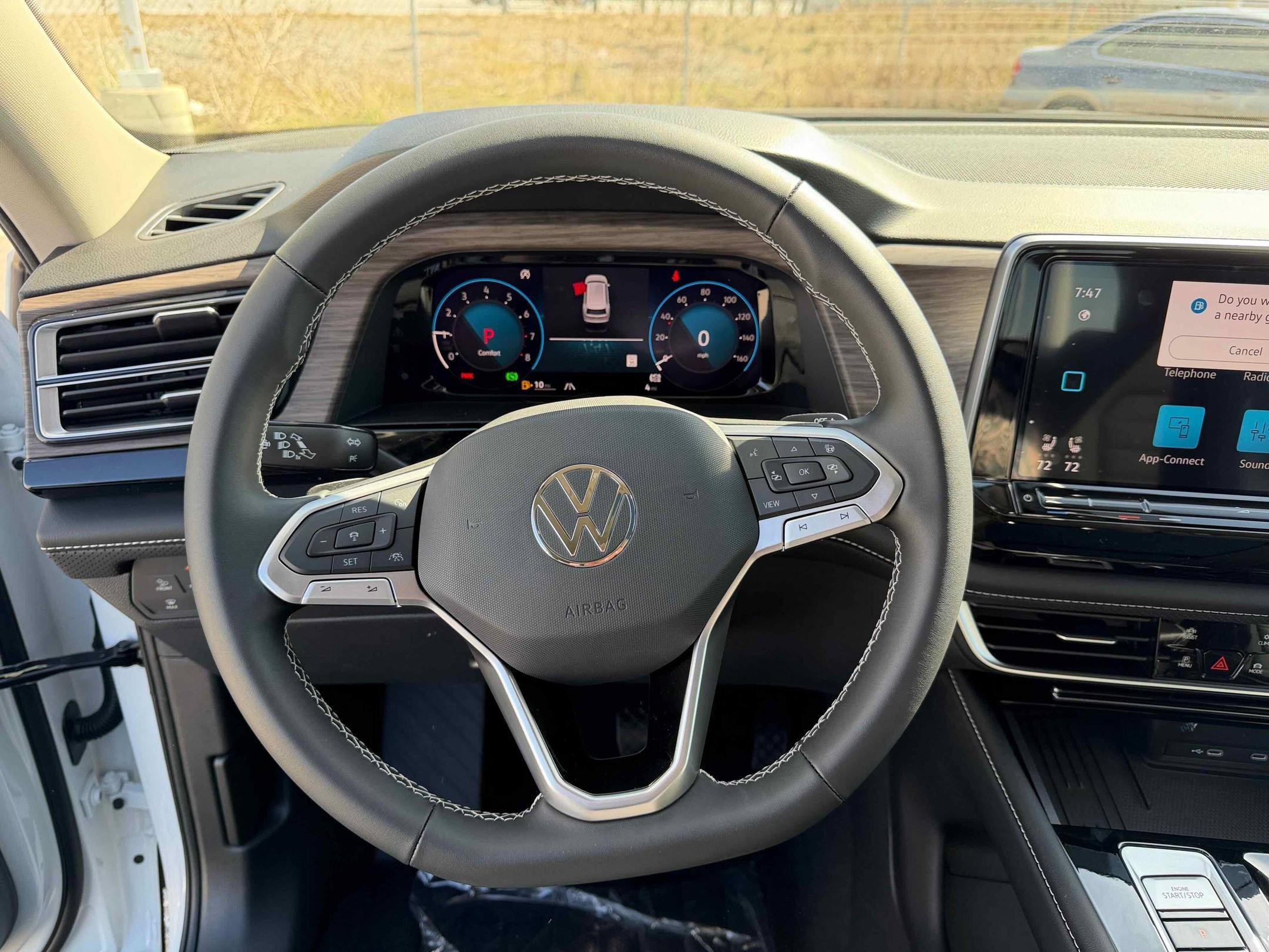 New 2026 Opal White Volkswagen 2.0T SEL image 3