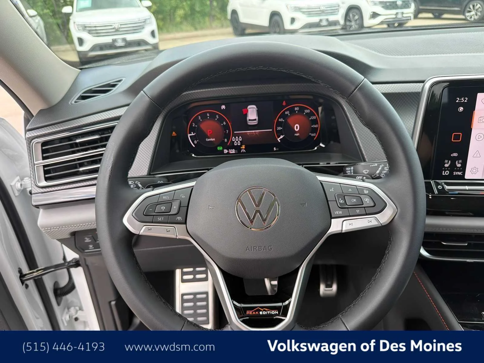 New 2026 Opal White Pearl Volkswagen 2.0T Peak Edition image 16