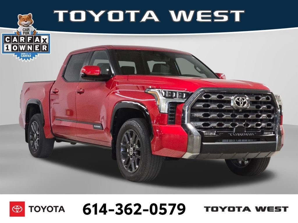 Used 2024 Red Toyota Platinum image 3