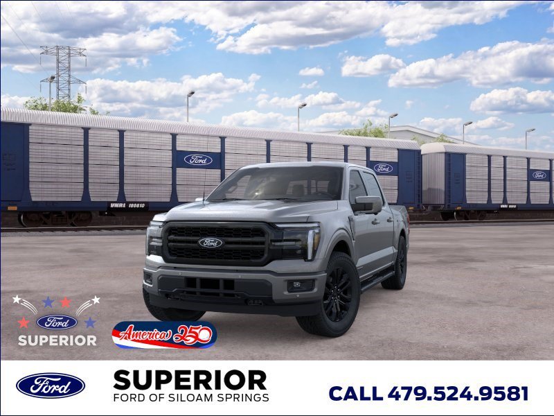 New 2026 Carbonized Gray Ford LARIAT image 2