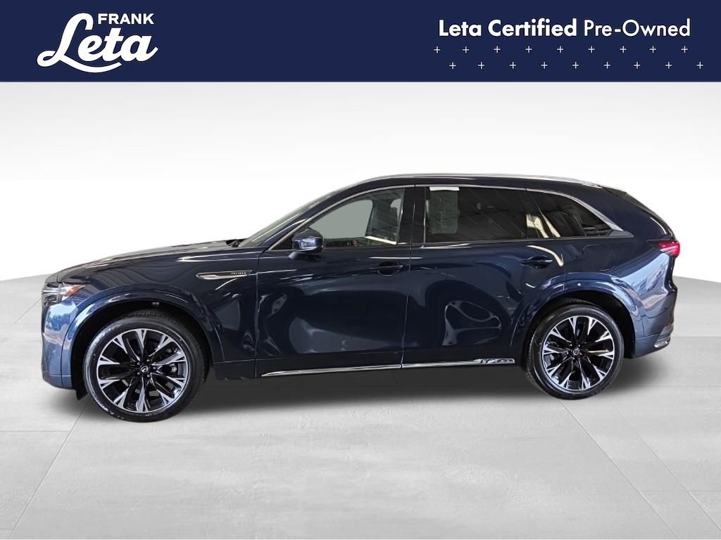 Used 2024 Deep Crystal Blue Mica Mazda  image 3