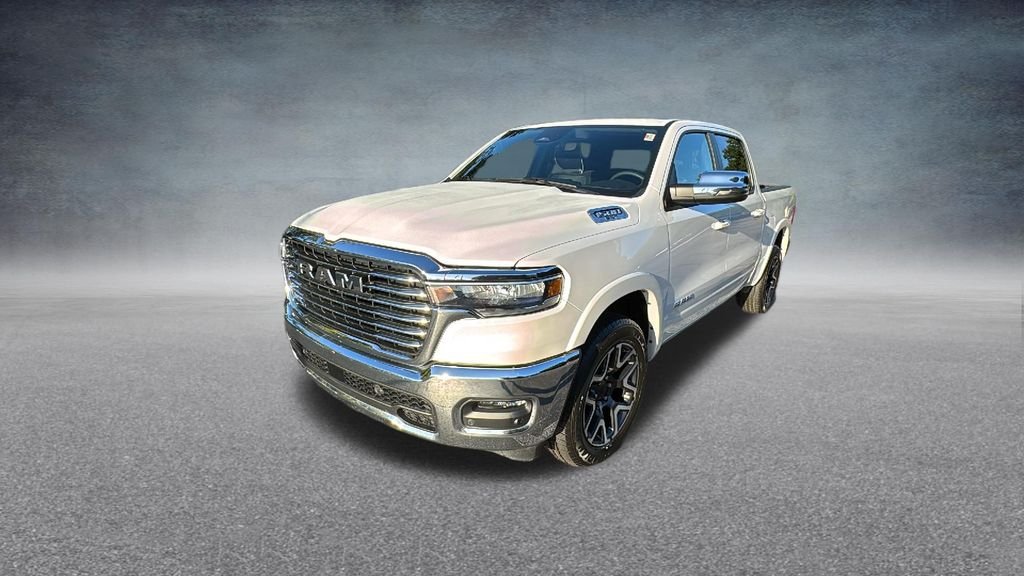 Used 2025 Ivory White Ram Laramie image 6