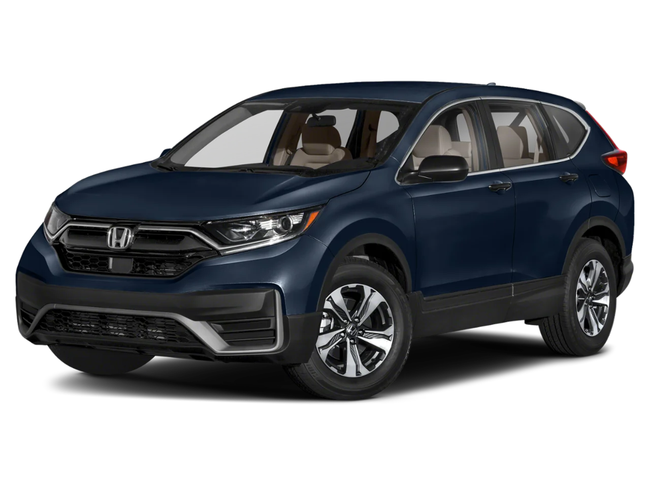 Used 2020 Obsidian Blue Pearl Honda AWD LX image 1